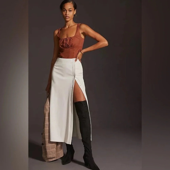 Anthropologie Mare Mare Side Slit Maxi Skirt M - Picture 1 of 4